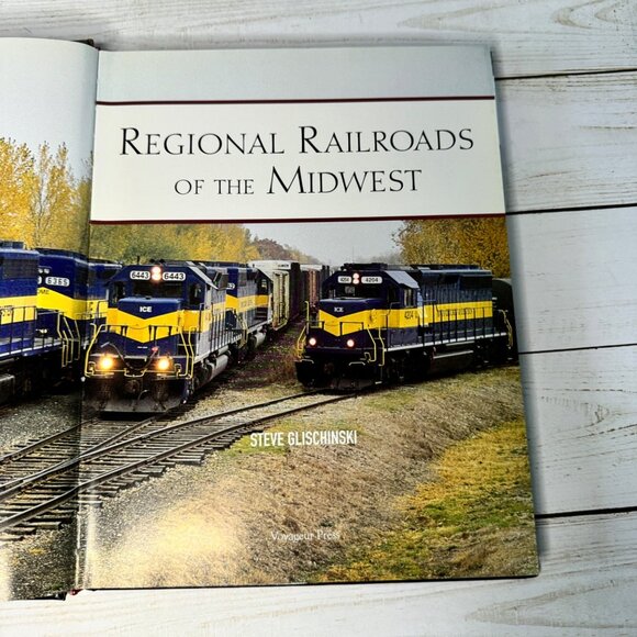 Regional Railroads Of The Midwest Steve Glischinski MBI Railroad Color History - Picture 10 of 12